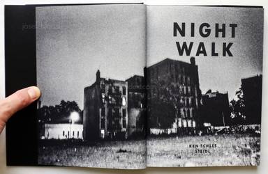 Sample page 2 for book  Ken Schles – Night Walk