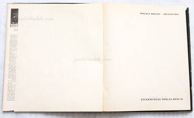 Sample page 1 for book  Bertolt Brecht – Kriegsfibel