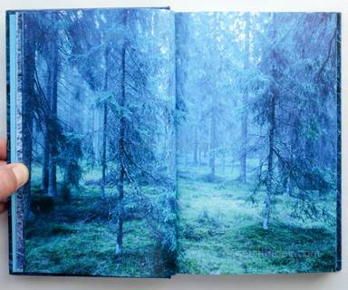 Sample page 3 for book  Morten Andersen – Blå Skog/Blue Forest