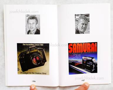 Sample page 4 for book  Hans Eijkelboom – Portraits and Cameras. 1949 - 2009