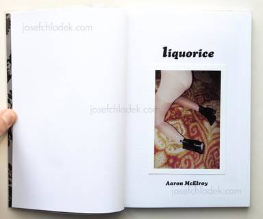 Sample page 1 for book  Aaron McElroy – Liquorice