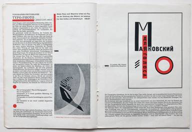 Sample page 6 for book  Jan Tschichold – Typographische Mitteilungen, Sonderheft Elementare Typographie