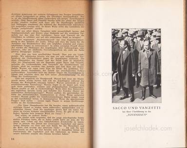 Sample page 1 for book internationalen Roten Hilfe Exekutivkomitee – Sacco und Vanzetti