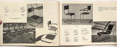 Sample page 6 for book  Thonet – Stahlrohrmöbel (1935)