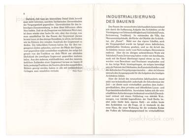 Sample page 4 for book Hans Schmidt – Neues Bauen: Wanderausstellung des Deutschen Werkbundes