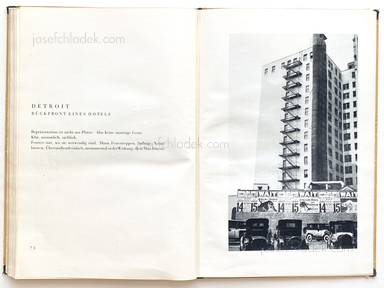 Sample page 21 for book  Erich Mendelsohn – Amerika: Bilderbuch eines Architekten