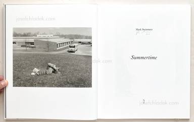 Sample page 1 for book  Mark Steinmetz – Summertime