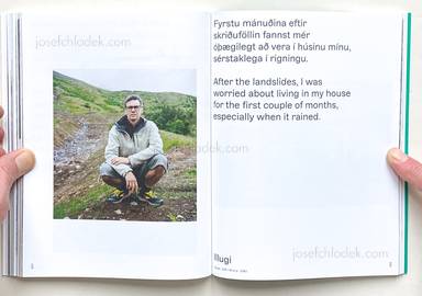 Sample page 12 for book Matjaž Rušt – Skriðusögur (The Landslide Stories)