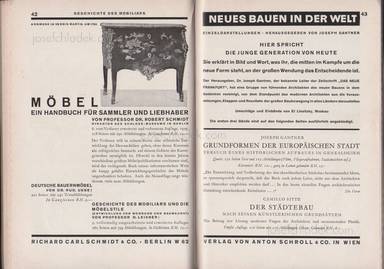 Sample page 11 for book  Various – Bauen, Wohnen, Werkkunst 1930