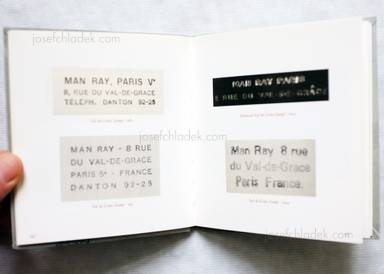 Sample page 2 for book  Steven Manford – Behind the Photo: The Stamps of Man Ray I+II
