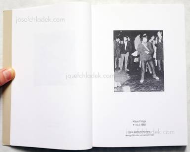 Sample page 2 for book  Hans-Peter Feldmann – Die Toten -  1967-1993. Studentenbewegung, APO, Baader-Meinhof, Bewegung 2. Juni, Revolutionäre Zellen, RAF.