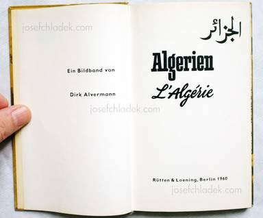 Sample page 1 for book  Dirk Alvermann – Algerien - L’algérie