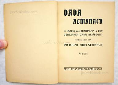 Sample page 1 for book  Richard (Hrsg.) Huelsenbeck – Dada Almanach