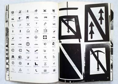 Sample page 5 for book  Ferdinand Kriwet – com.mix. Die Welt der Schrift- und Zeichensprache
