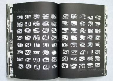 Sample page 24 for book  Ferdinand Kriwet – com.mix. Die Welt der Schrift- und Zeichensprache