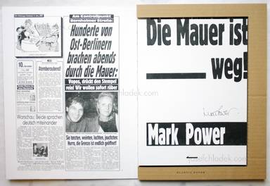 Sample page 1 for book  Mark Power – Die Mauer ist weg!