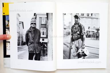 Sample page 1 for book  Christopher Mavric – Wildfremd - Street Portraits from Graz & Vienna