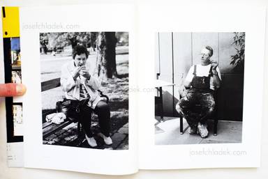 Sample page 2 for book  Christopher Mavric – Wildfremd - Street Portraits from Graz & Vienna