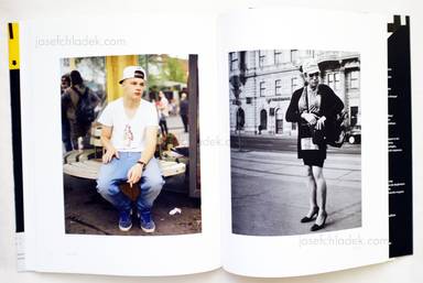 Sample page 9 for book  Christopher Mavric – Wildfremd - Street Portraits from Graz & Vienna