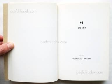 Sample page 3 for book  Hans-Peter Feldmann – Bilder / Pictures. Kunstraum München, 4.3.-31.2.1975.