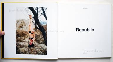 Sample page 1 for book  Ren Hang – Republic