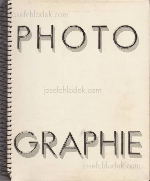  Arts et Métiers Graphiques - Photographie 1931 (Front)