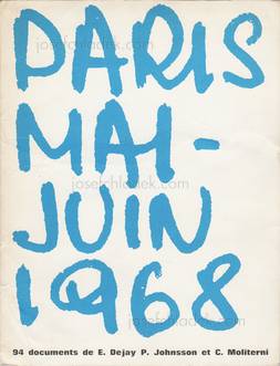 Edouard Dejay - Paris Mai-Juin 1968. 64 documents (Front)