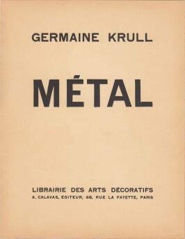  Germaine Krull Métal