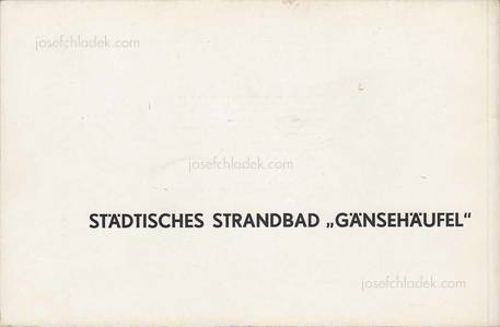 Rudolf J. Boeck Städtisches Strandbad "Gänsehäufel"
