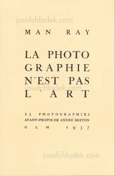  Man Ray - Photographie n'est pas L'Art (Titlepage)