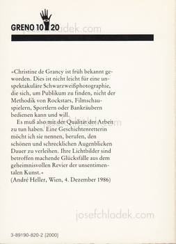  Christine de Grancy - Lebenszeichen (Back)