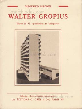  Sigfried Giedion - Walter Gropius (Front)