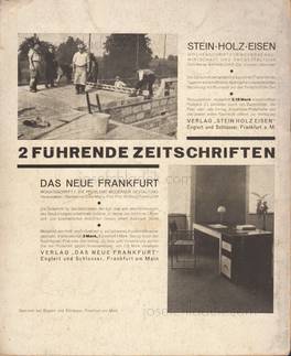  Franz Schuster - Eine eingerichtete Kleinstwohnung (Back)
