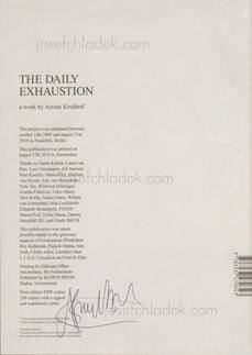  Anouk Kruithof - The Daily Exhaustion (Back)