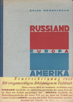  Erich Mendelsohn - Russland, Europa, Amerika (Front)