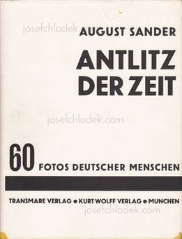  August Sander - Antlitz Der Zeit (Dustjacket front)