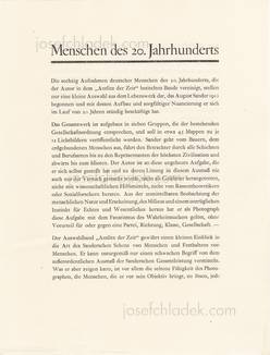  August Sander - Antlitz Der Zeit (publisher's subscripti...