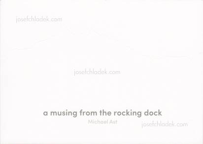  Michael Ast - a musing from the rocking dock (Front)